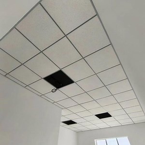 [Hot Item] Cross-Border Special Mineral Fireproof Acoustic Formaldehyde-Free Universal Fiber Ceiling