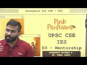 Economics for UPSC Civil Services Exam & Indian Economic Service