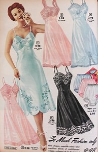Ladies Slips & Panties (Knickers) 1950's