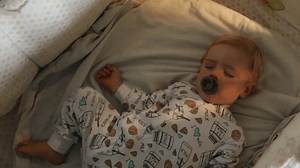 Baby Pacifier Sleeping Crib Stock Footage Video (100% Royalty-free) 1109837727 | Shutterstock
