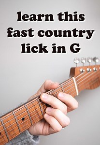 Bluegrass-Inspired Country Guitar Lick Tutorial