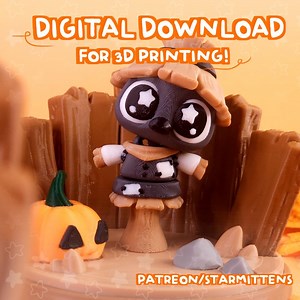 Fichier STL Flexi Cute ScareCrow : impression 3D Fidget Toy (téléchargement numérique) - Etsy France