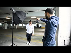 Male model urban Photoshoot + 5 posing tips