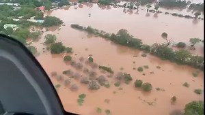 Garissa town is now marooned after River Tana broke its banks. | Thika Town Today - 3T