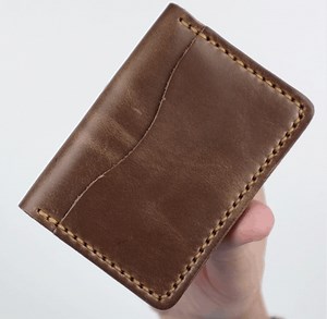 Popov Leather 5 Card Wallet, unimpressive or perfectly simple? - Walletopia