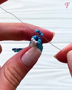 82K views · 201 reactions | Beautiful sea creature comes to life from tiny beads. | Fabiosa Hearty | Facebook