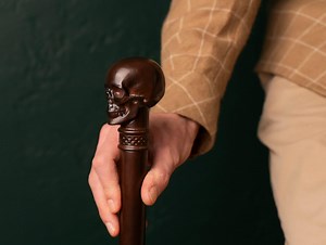 Gothic Walking Cane for Men and Women, Carved Skull Wooden Walking Stick, Design Cane 30-41 Inch, Heavy Duty Cane, Witch Cane, Mobility Aid - Etsy
