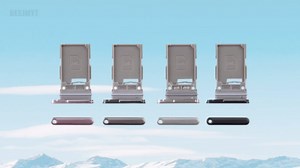 for Samsung Galaxy S23 Sim Card Tray Replacement (Single SIM Version) Cream Card Tray Slot Holder Bracket Adapter with Needle Ejector for S23 SM-S911U SM-S911U1