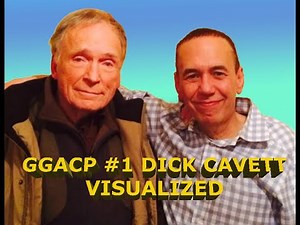 Gilbert Gottfried's Podcast [Episode #1 - Dick Cavett] VISUALIZED