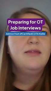 #FutureOTRs & #FutureCOTAs, check out this advice from #CertifiedCOTA Kellie on preparing for an OT job interview. What are your tips? #OccupationalTherapy #NBCOTCertificationMatters | NBCOT® - OTR® & COTA® Certification