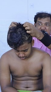 22K views · 409 reactions | Intense Head Massage by Asim Barber #asmr #viral #headmassage #relax #oilmassage | Barber Club | Facebook