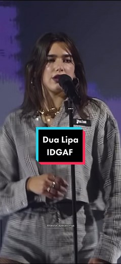 Dua Lipa IDGAF Acapella Song