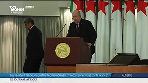 🇩🇿 Lors du discours du Président Algérien Abdelmadjid Tebboune. | Mîlöũ Mįlānòū