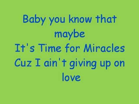 Adam Lambert Time For Miracles Lyrics