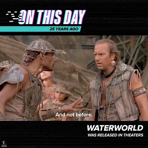 1.7M views · 2.6K reactions | On this day 25 years ago, 'Waterworld' was released in theaters. | Fandango | Facebook