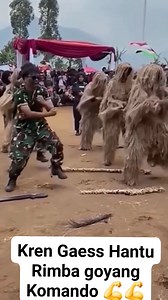 392K views · 15K reactions | Kren Gaess Hantu Rimba goyang Komando #reels #freedom #tourism #semuaorang #Veterans Sorotan Berita Viral | Koramil04 padang sappa | Facebook