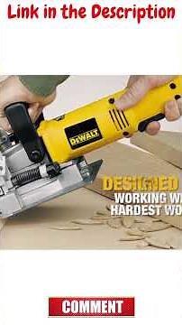DEWALT Biscuit Joiner Kit, 6.5-Amp (DW682K) #shorts #short #woodwork