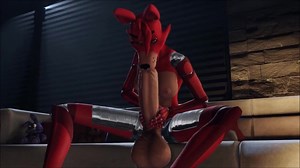Futa Foxy self Suck - Fnaf (Sfrogue)