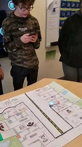 Bit the detective and their code-savvy partners, Gina Ligouri and students, put their smarts together to solve a mystery! What kinds of tales are you coding for #TellaStoryDay? #OzoSquad | Ozobot | Facebook