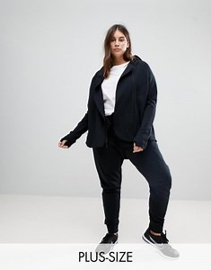 Nike Plus Tech Fleece Jacket & Sweat Pants Co-Ord In Black | ASOS