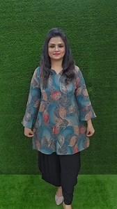 628 reactions · 18 shares | Dress Code AUG39 Western Tops Material- Korean Creap Jeorgette Sleeve- 19/20 Body - 38, 40, 42, 44. Long - 34/35 | Girls Weaver | Facebook