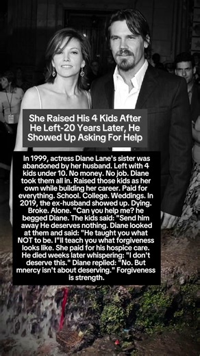 The Powerful Act of Forgiveness That Defined Diane Lane