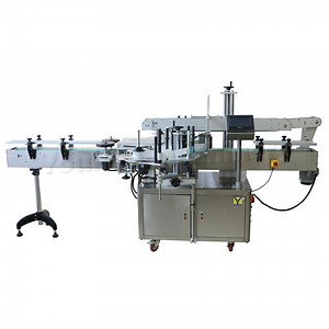 [Hot Item] Mt-500 Automatic Double-Side Square Plane Flat Bottle Label Applicator Bottles Cans Jars Labeling Machine for Daily Chemical, Cosmetic, Pharmaceutical