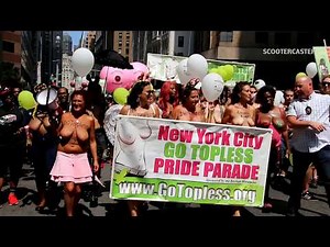 GO Topless Day Parade - NYC 2018