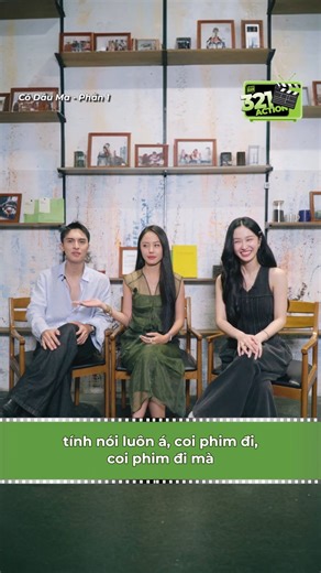 Công Dương và cách anh ấy trả lời các câu hỏi về phim Cô Dâu Ma: Coi phim đi bạn ơi 😂 #CoDauMa | DienAnh.Net