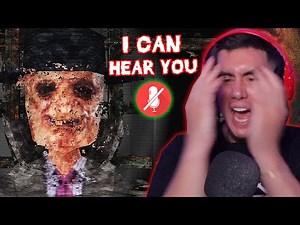 A KILLER THAT'S BLIND, BUT IF HE HEARS ME TALKING..THESE CHEEKS ARE GETTING CLAPPED (2 Horror Games)