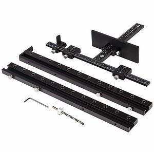 True Position Hardware Jig with Line Boring Attachments