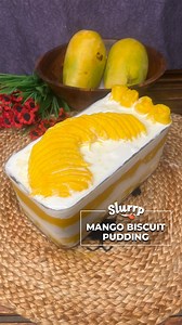MANGO BISCUIT PUDDING Beat the heat with this delicious dessert layered with crunchy biscuits,chunks of mangoes,sweet and tangy mango pulp set with ice cream. Recipe shared by #slurrpcommunity member Sonia Sarpal Ingredients: Biscuits Mango juice Mango pulp Chopped mangoes Vanilla ice cream (option blend of whipped cream , powdered sugar and vanilla extract) Follow Slurrp for exciting #recipeideas #slurrpcommunity #cookwithslurrp #Mango #dessert #mangomania #mangomango #icecream #makeathome #ree