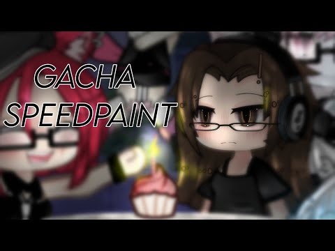 * ੈ✩🧁 🐾‧₊˚* || Gacha Life SPEED PAINT 🎀🎊