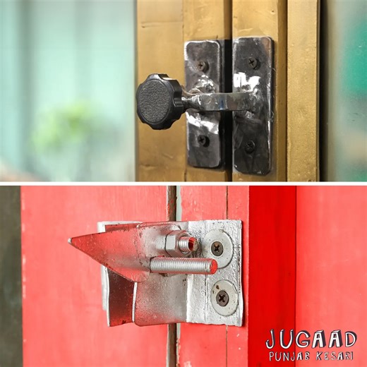 21K views · 279 reactions | 2 Homemade Gate Lock Without Key #jugaad | Jugaad | Facebook
