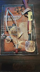 JM Mares Leg Rattlesnake Gun Holster Cowboy Hat Rack Edition - JM Ranch Snap Racks - JM Mares Leg Rattlesnake Gun Holster Cowboy Hat Rack