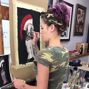 70 reactions | My Spartan pieces are top 3 of my personal favorites. Order a print at jacobsgalleryshop.com | Alexa Jacobs Artwork | Facebook