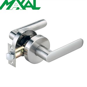 Maxal Aluminium Alloy Door Lock Passage Function Door Lock, Tubular Leverset