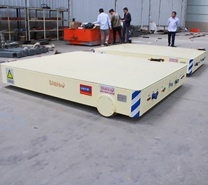 [Hot Item] Motorized Transfer Cart Remote Control Electric Flat Car