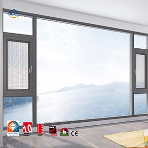 [Hot Item] Hurricane Impact Resistant Hurricane Windows and Doors Aluminum Sliding Windows Doors with Mosquito Screen for Residential House