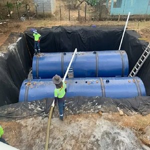 [Hot Item] Underground Gas Storage Tank with Fiberglass Protection