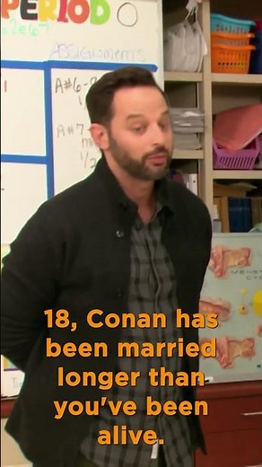 Nick Kroll and Conan teach sex ed. #CONAN