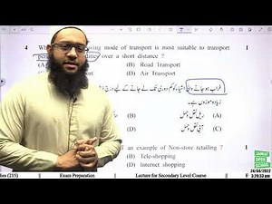 Business Studies-215(Boys) || Sample Paper#jamiatopenschool #nios