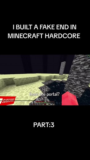 Minecraft Hardcore: I Built a Fake End (Part 3)