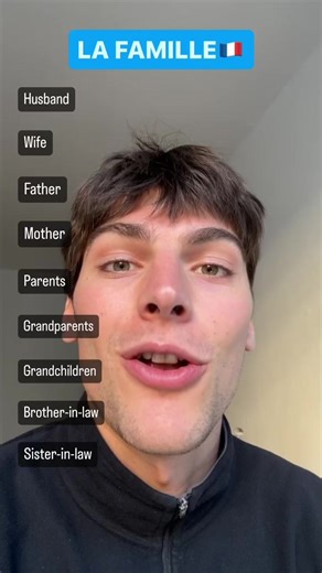 12K views · 393 reactions | La famille en  #frenchwords #frenchteacher #french #education #frenchlanguage #languagelearning #intermediate #vocabulary #frenchlesson #speakfrench #fluentinfrench | frenchteachercarlitoo | Facebook