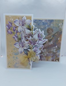 Luxury Lily Birthday Card - Mum, Wife Birthday