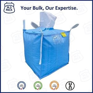 [Hot Item] PP Dissipative Safe Bulk Big Bag with Conductive Threads for Powder Transport