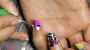 1.1K views · 54 reactions | Colorblock water marble stamping design #stampingnailart #stampingnails Store2508.in Ebony Cosmetics | Crazy Nailzz - The Nail Art Studio | Facebook