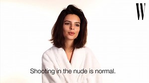 "Shooting in the nude is normal," says birthday girl Emily Ratajkowski: http://wmag.cm/ngkm1rP | W Magazine
