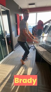 The Hot Tub tries the 'Barbie Foot Challenge', where you have to keep your foot in a perfect high heel position 👠 Jenni nails it! Brady... not so much 😂😂 @maulermauler @onetruerush @hotflashjenni @bradyjonesradio | Hot 101.9