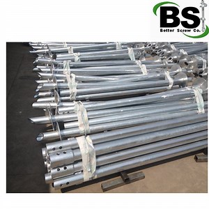 [Hot Item] Helical Piling Helical Piles Foundation Screw